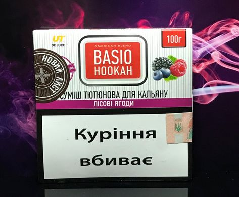 Тютюн BASIO Rich Вerries (Лісові ягоди), 100 г