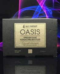 Уголь кокосовый Oasis Premium (72 шт), 1 кг