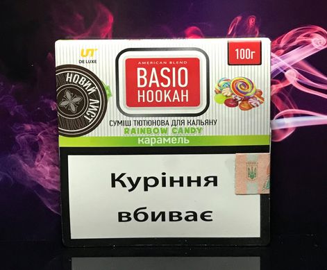 Тютюн BASIO Rainbow candy (Карамель), 100 г