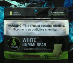 Тютюн Fumari White Gummi Bear (Білі Ведмедики Гаммі), 100 г